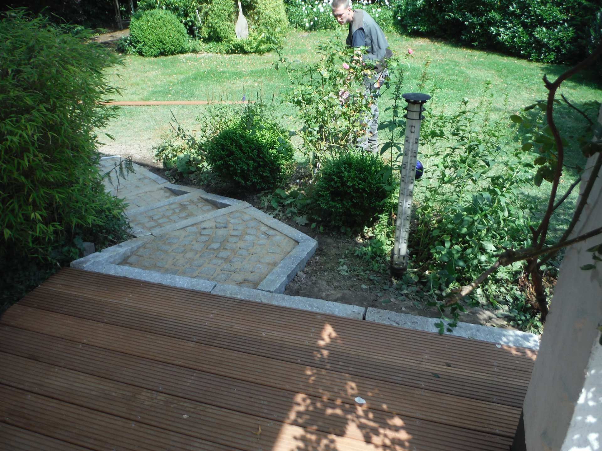 Garten mit Terrasse