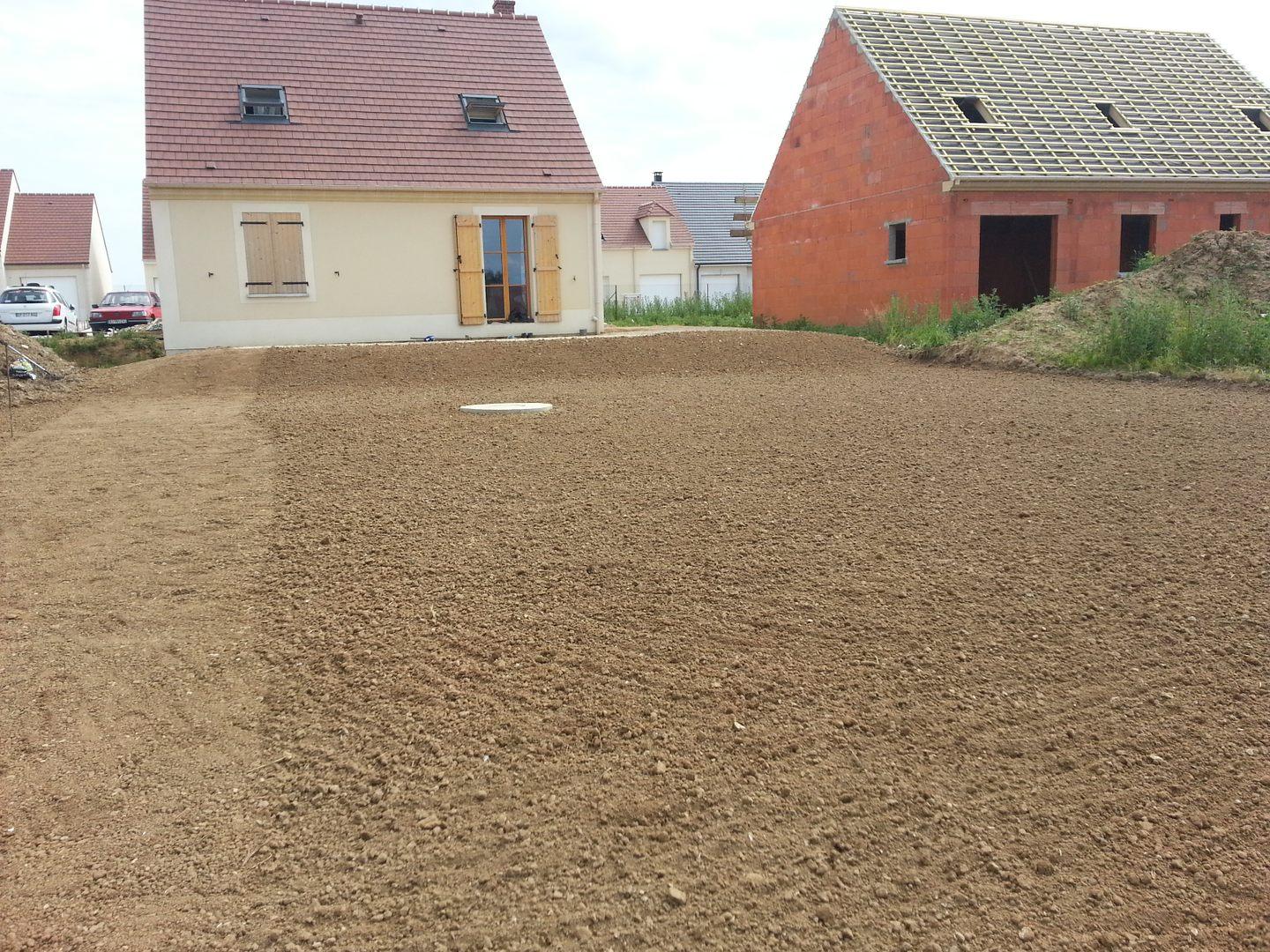 Chantier avant construction