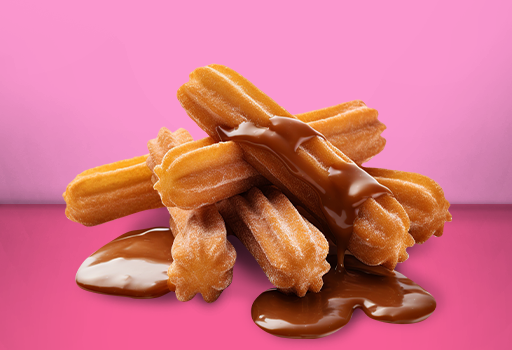 Churros au caramel