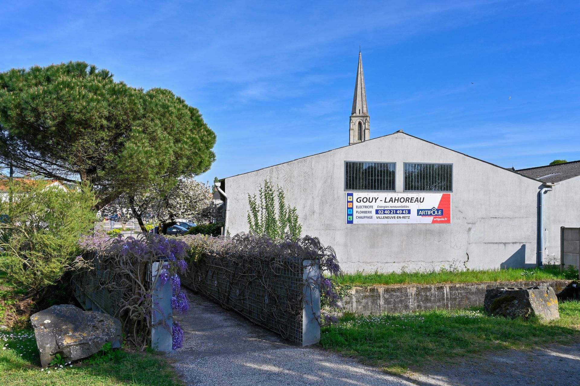 Façade de l'entreprise