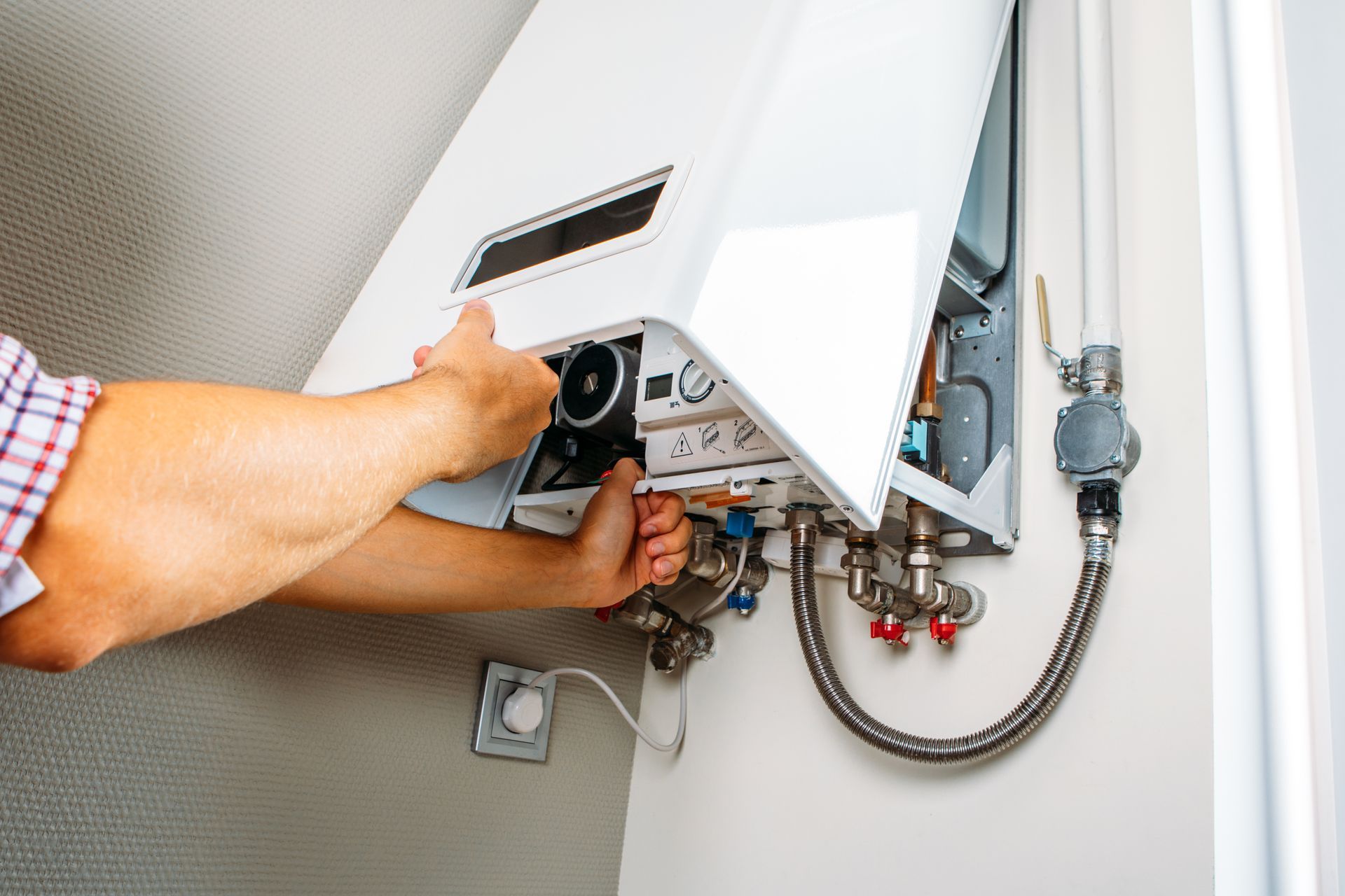 Maintenance d'une chaudière à gaz