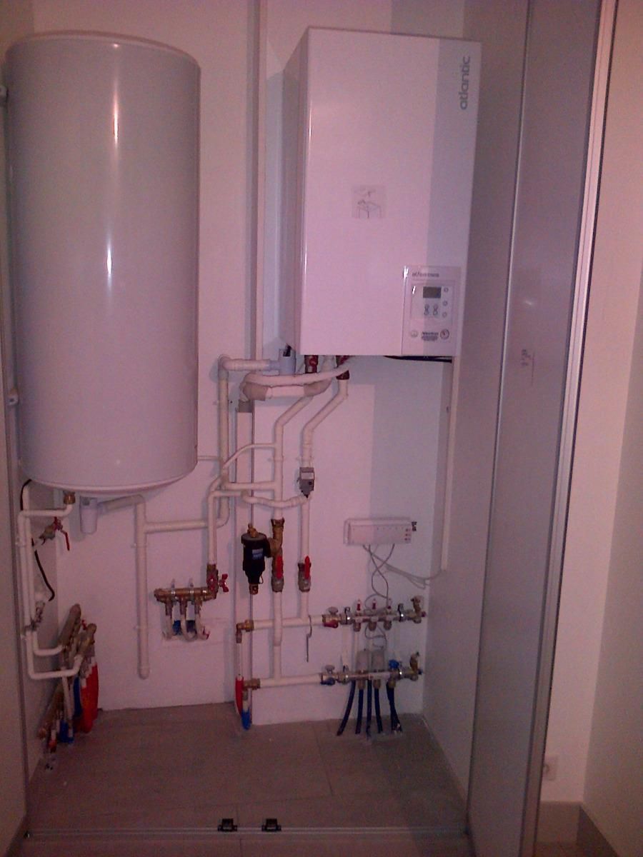 Installation d'une chaudière
