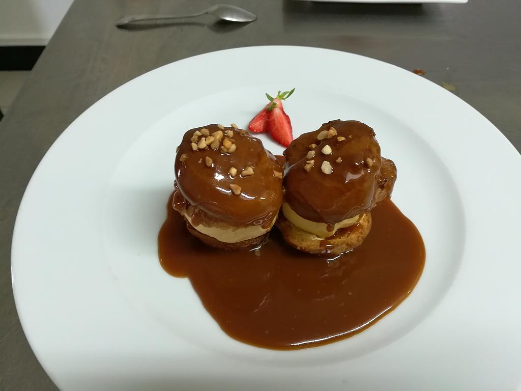 Les délicieuses profiteroles à la Guérandaise