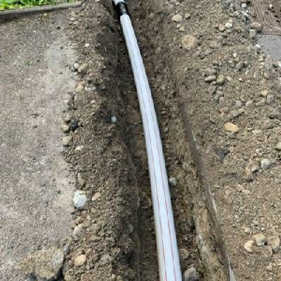 Rohre, die von der Cammardella GmbH verlegt wurden