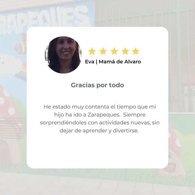 Una captura de pantalla de una reseña de Eva Mama de Alvaro.