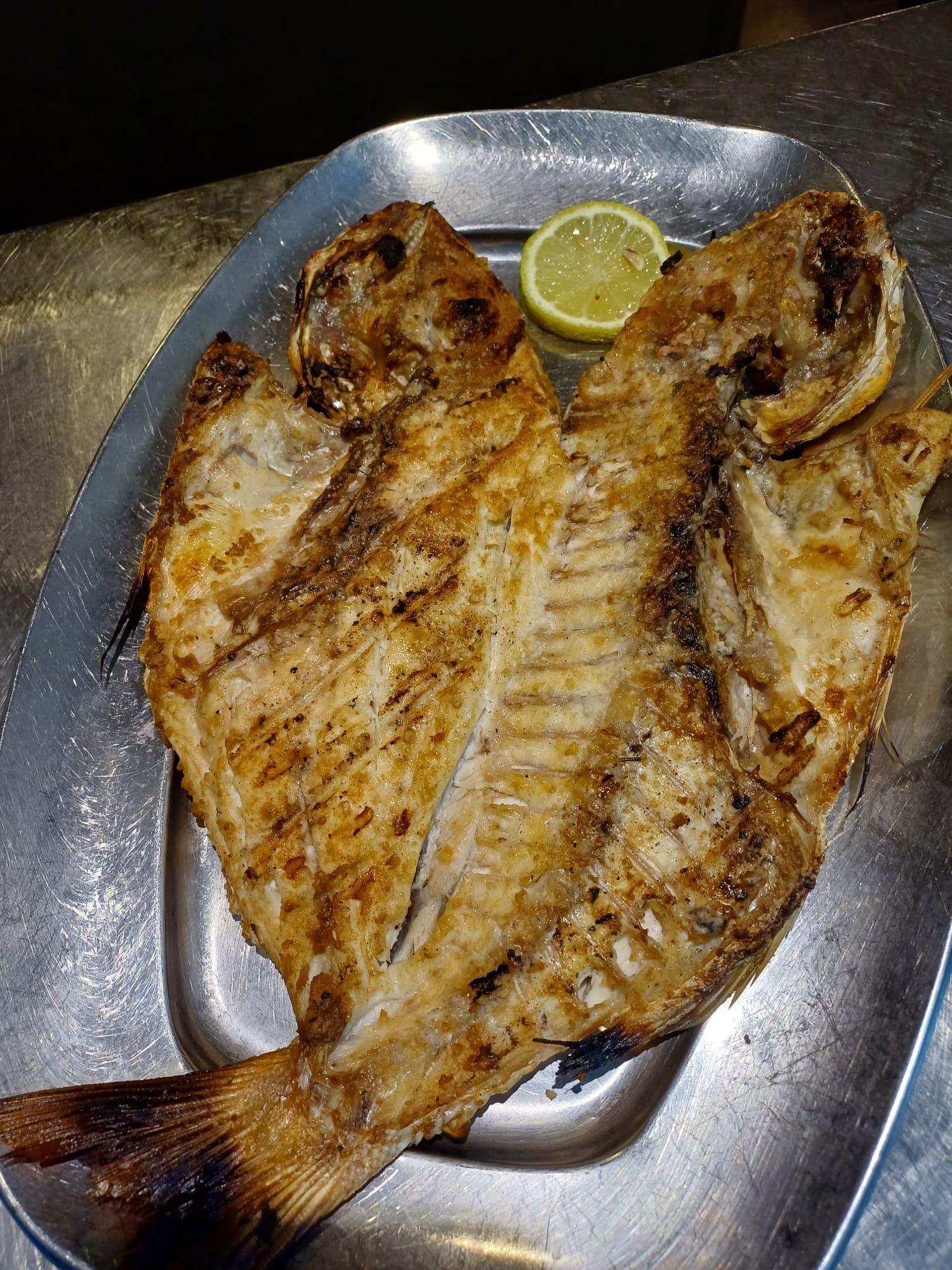 peixe grelhado olhão