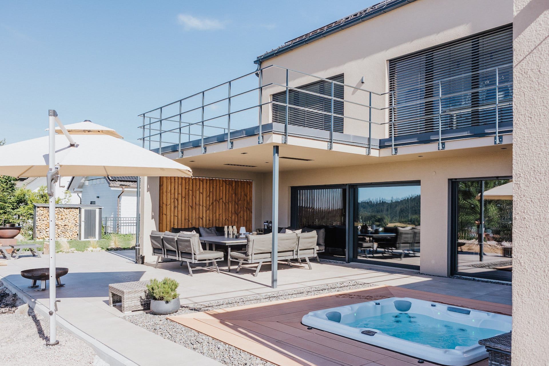 Holzhaus/Massivhaus mit Putzfassade - Bild 2