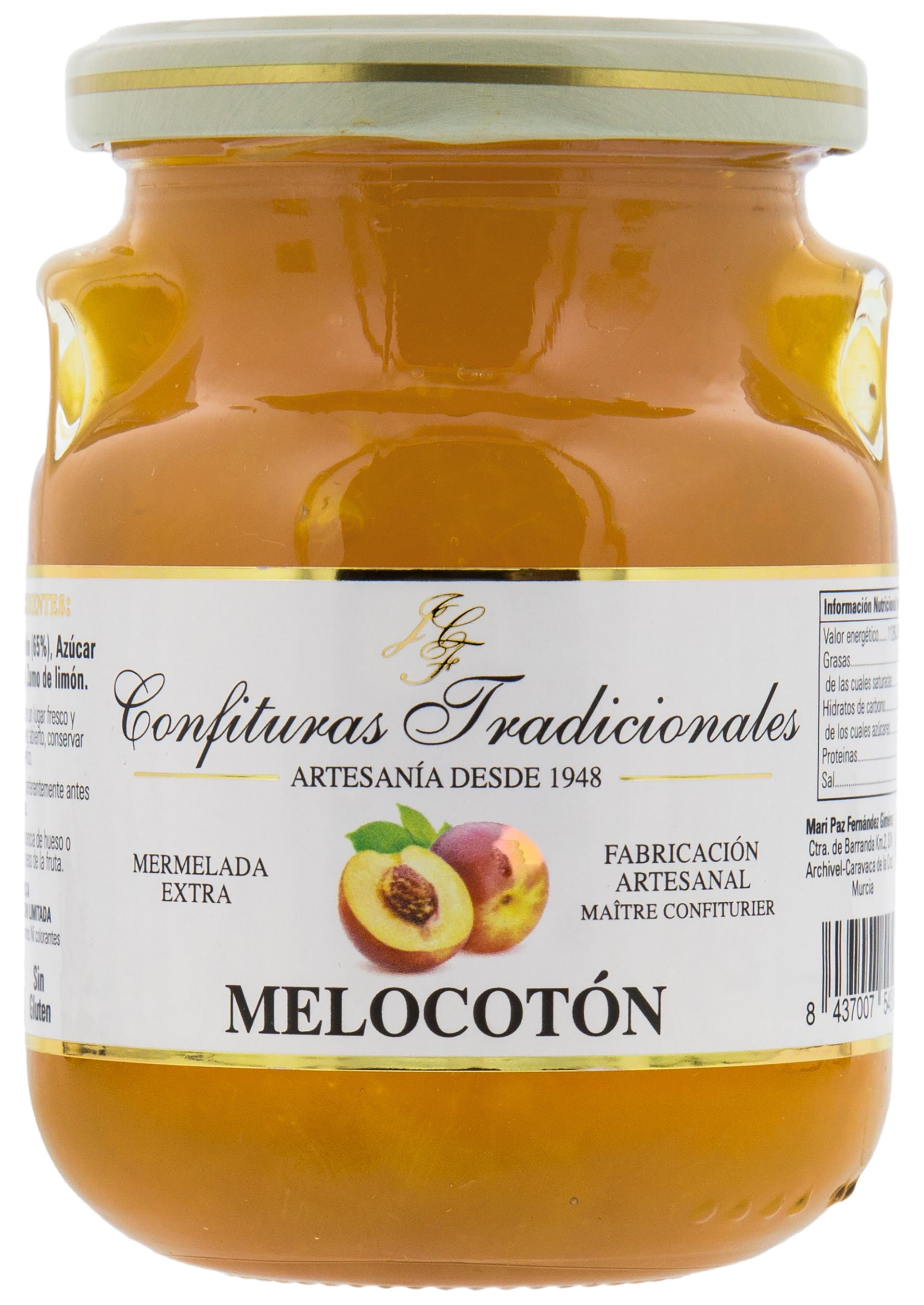 Mermelada Extra de Melocotón