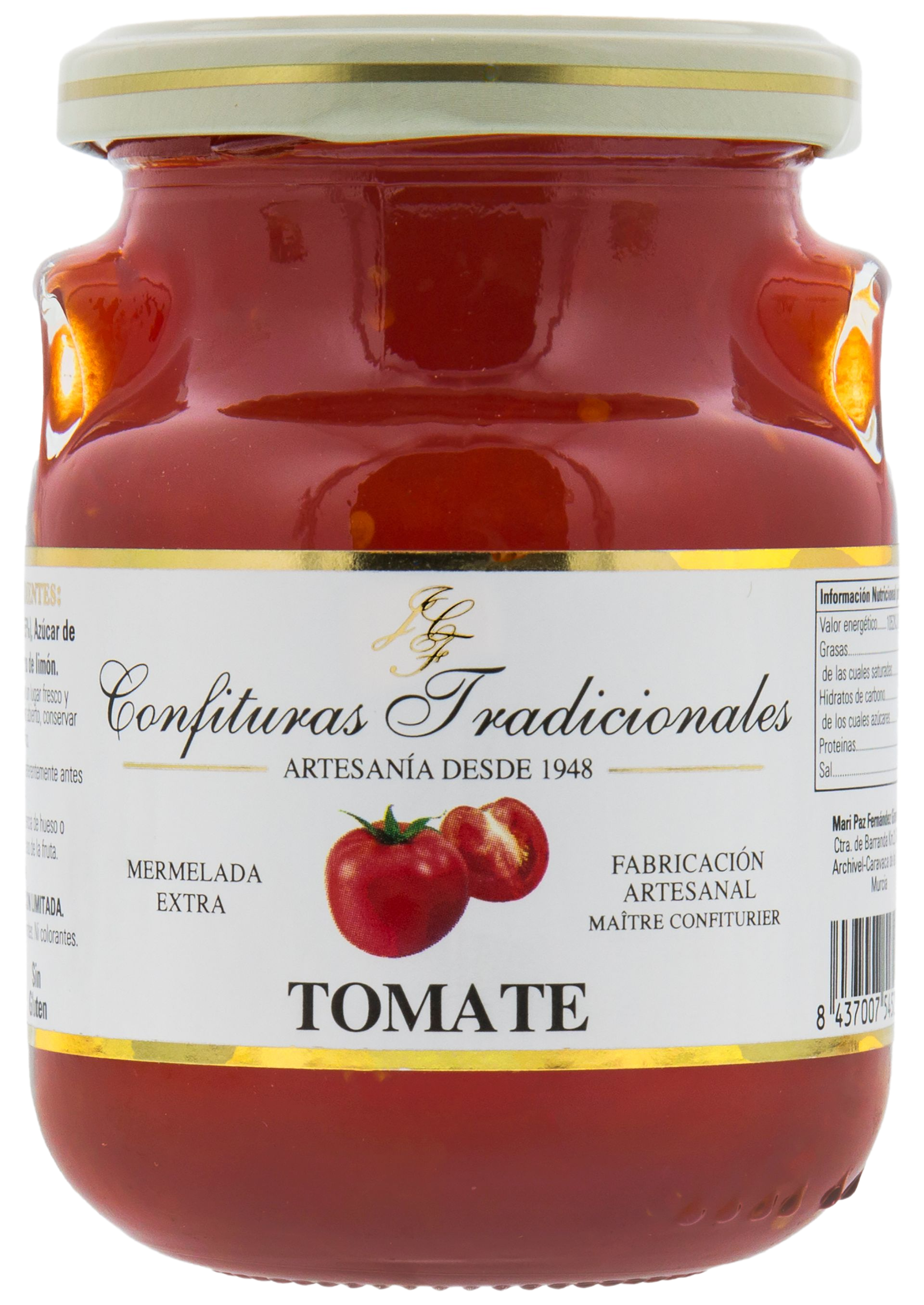 Mermelada Extra de 5 Frutos Rojos