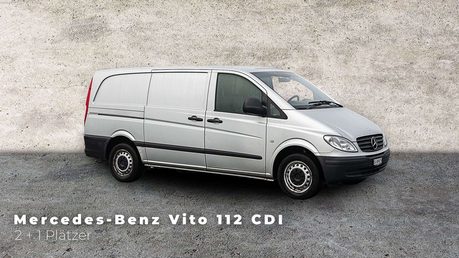 Mercedes Benz Vito 112 CD Silber Taxi - Travel-Tipp GmbH