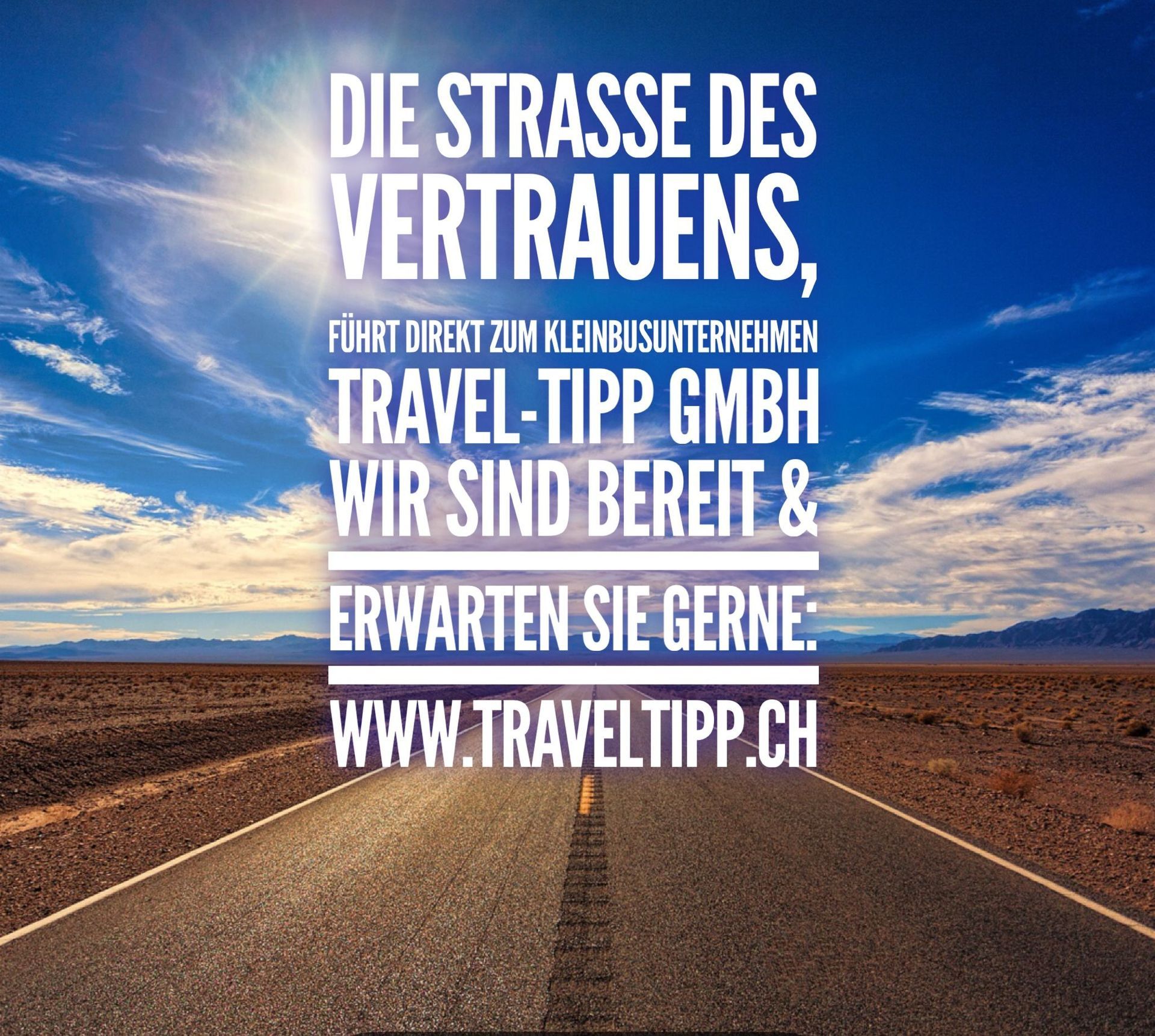Flyer Website - Travel-Tipp GmbH
