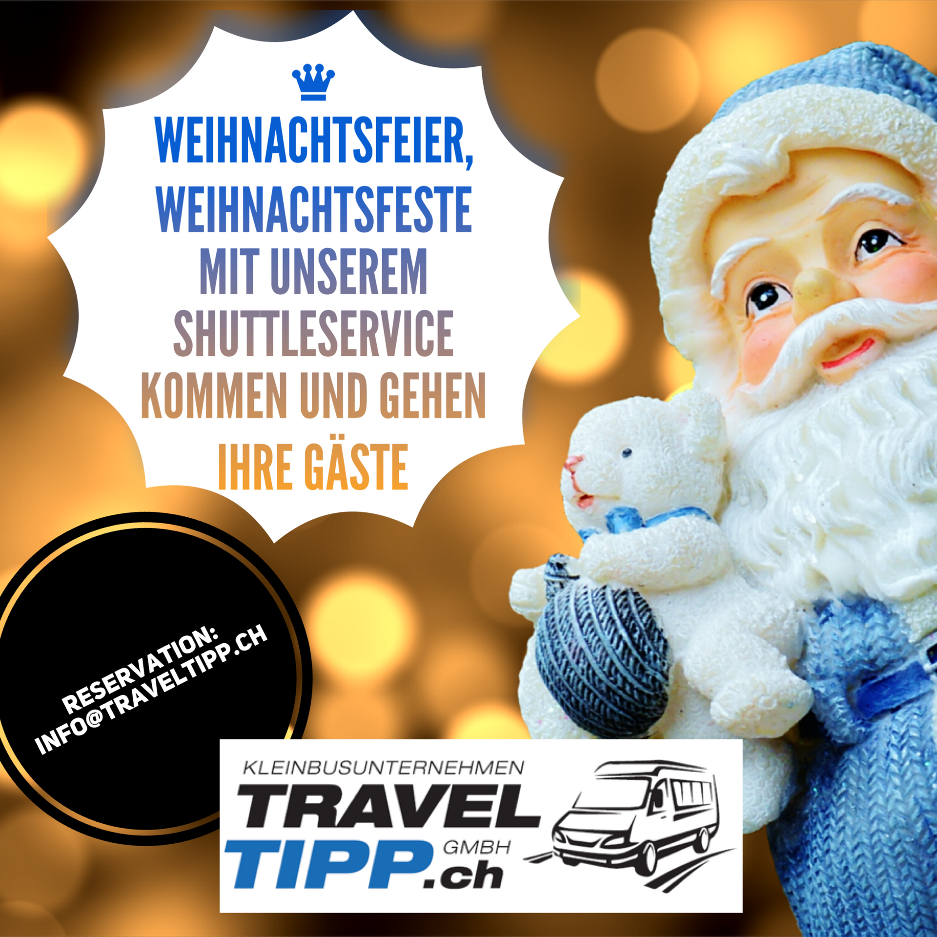 Flyer Weihnachten - Travel-Tipp GmbH