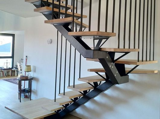 Fabrication d'escalier sur mesure à Poitiers 