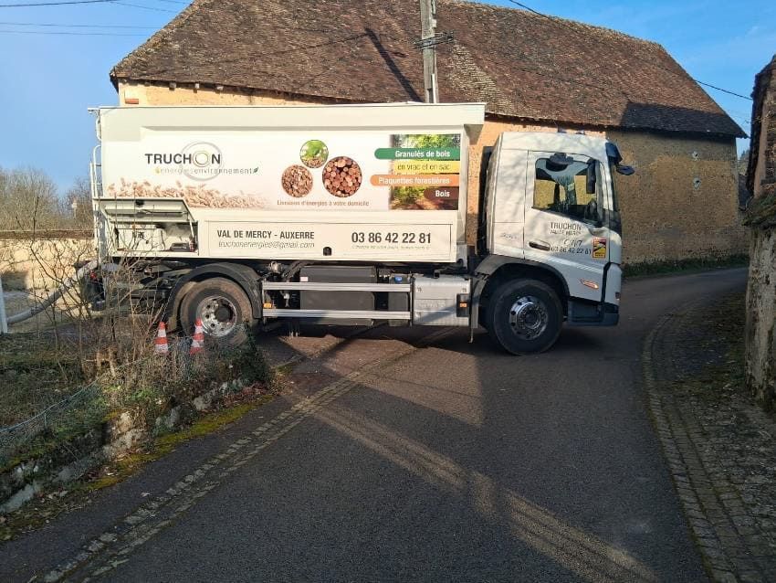 Camion vue du côté