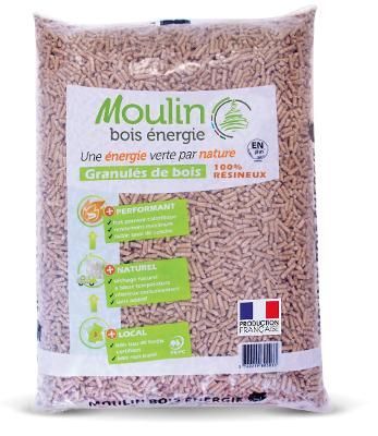 Poche pellette Moulin Bois Énergie