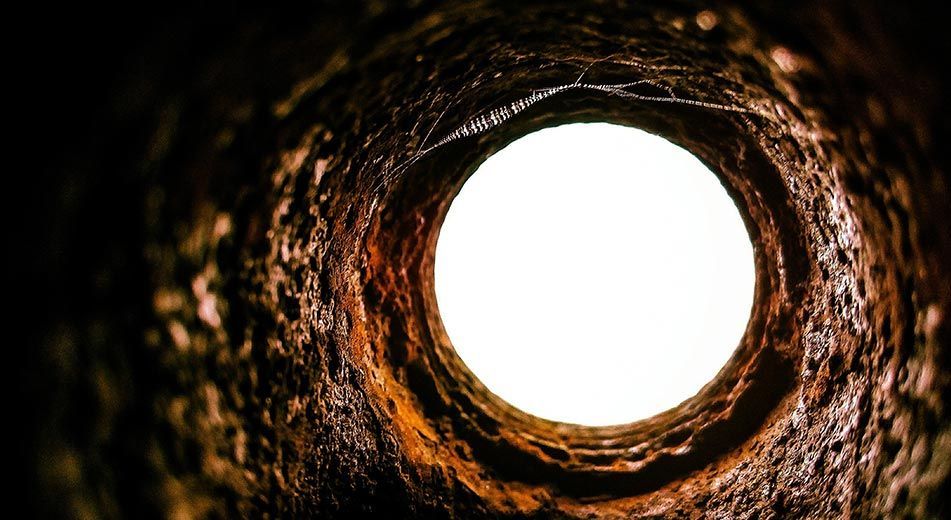 Intérieur d'une cuve