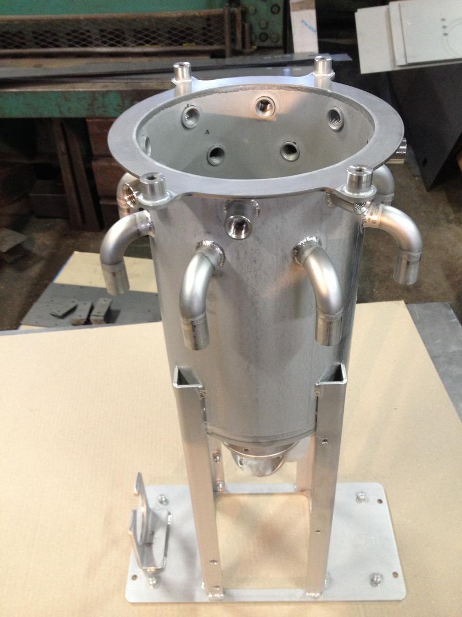 Pièce inox après passivation