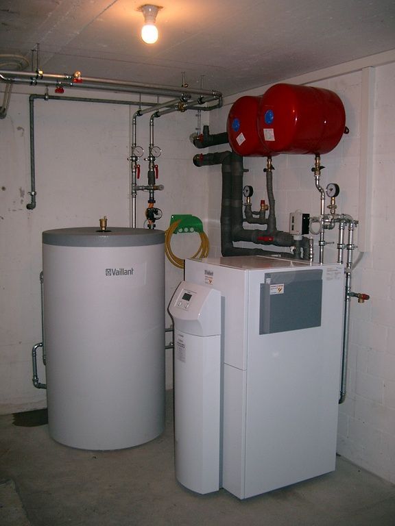 Wärmepumpe mit Erdsonde