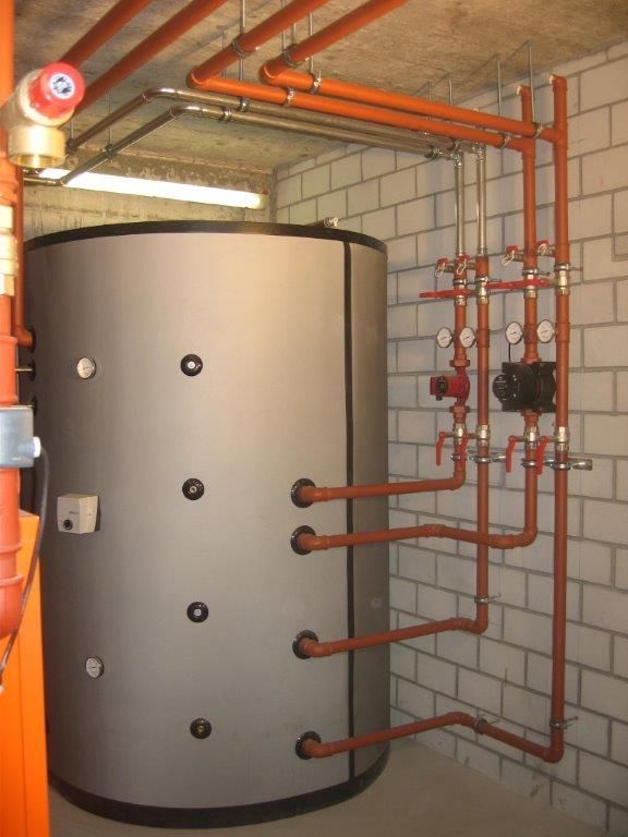 Speicher mit integriertem Boiler