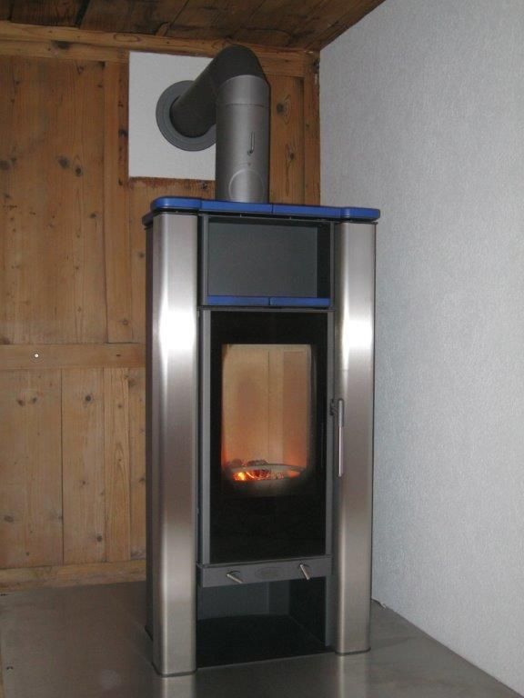 Holzofen für Zentralheizung