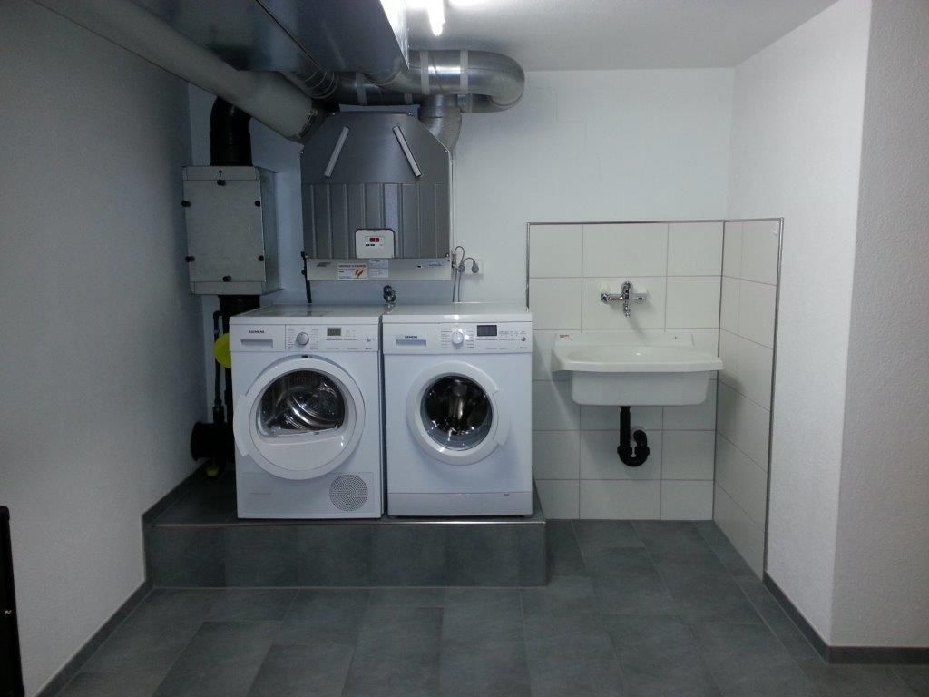 Kontrollierte Wohnungslüftung / Waschmaschine / Tumbler