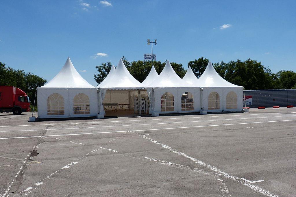 Tentes garden jumelées