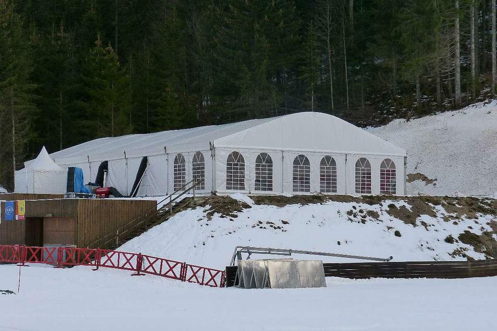 Chapiteau avec chauffage