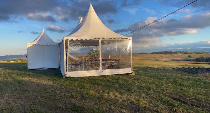 Tente garden 5x5 baies cristal