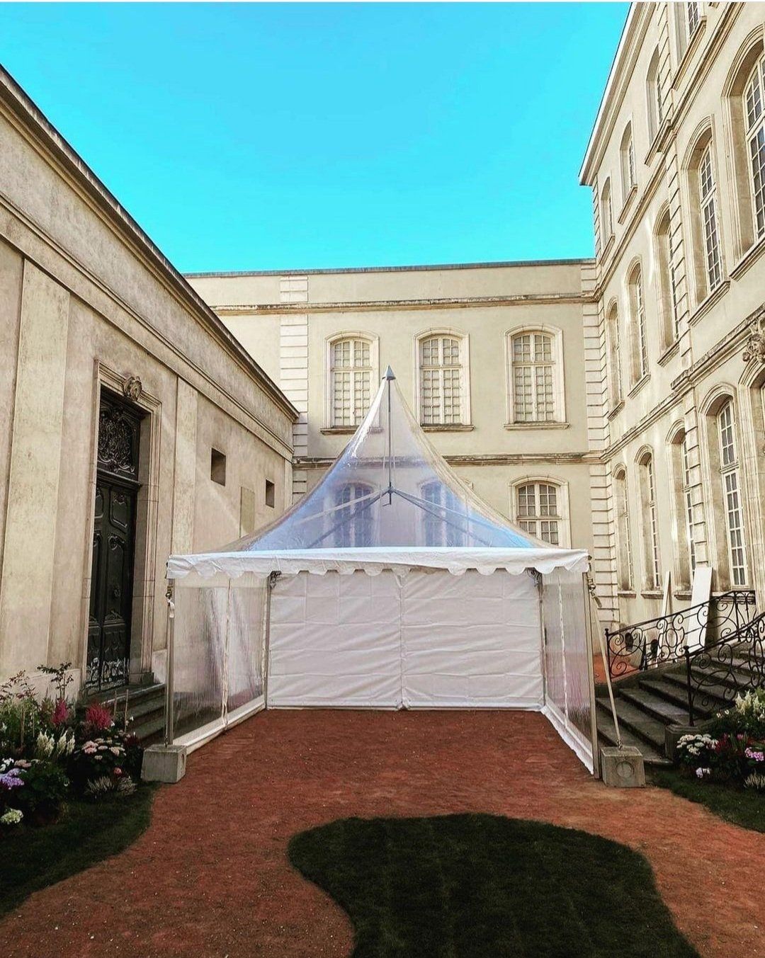 Tente garden 05mx05m avec toit cristal