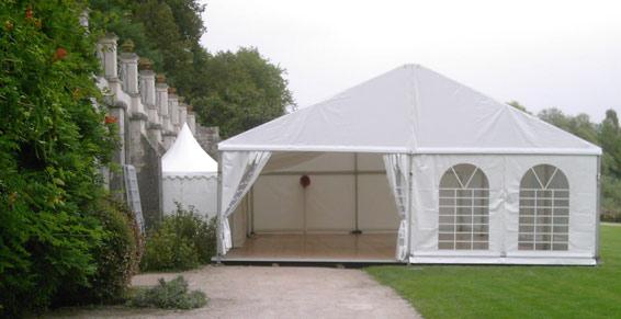 Entrée chapiteau 10m