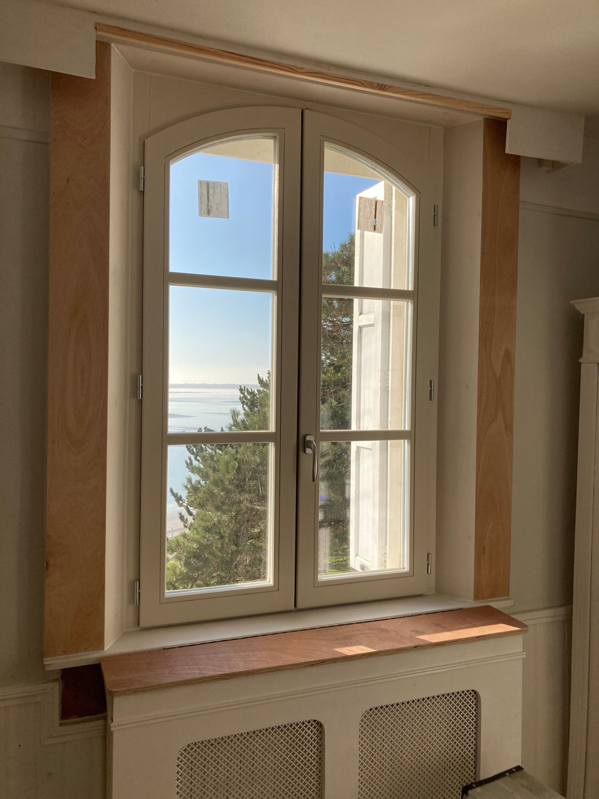 Fenêtre vu de l'intérieur