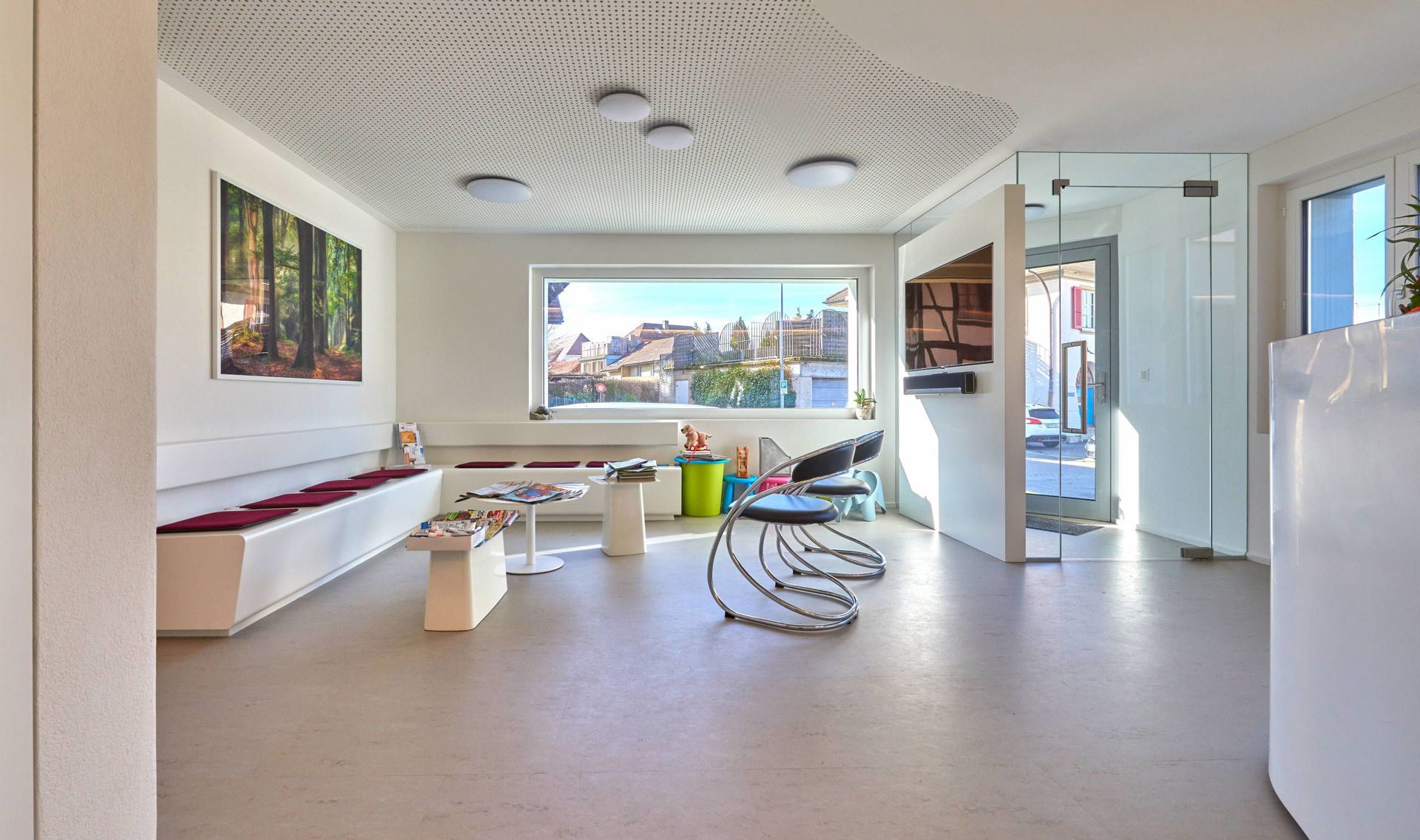 Wartebereich mit Spielecke