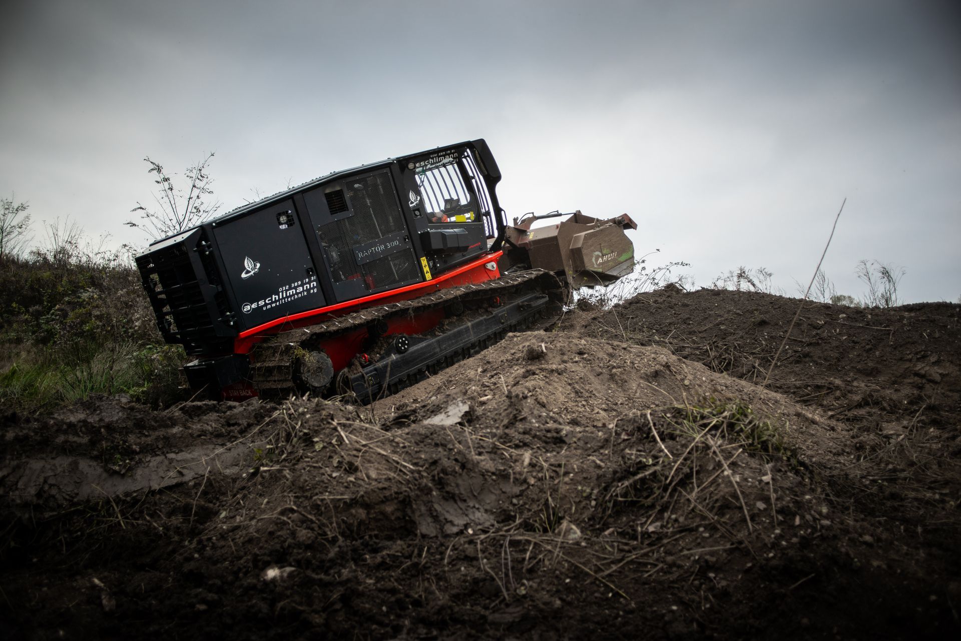 FM 1000 mit Raptor 300 3 - Aeschlimann Umwelttechnik AG in Busswil BE