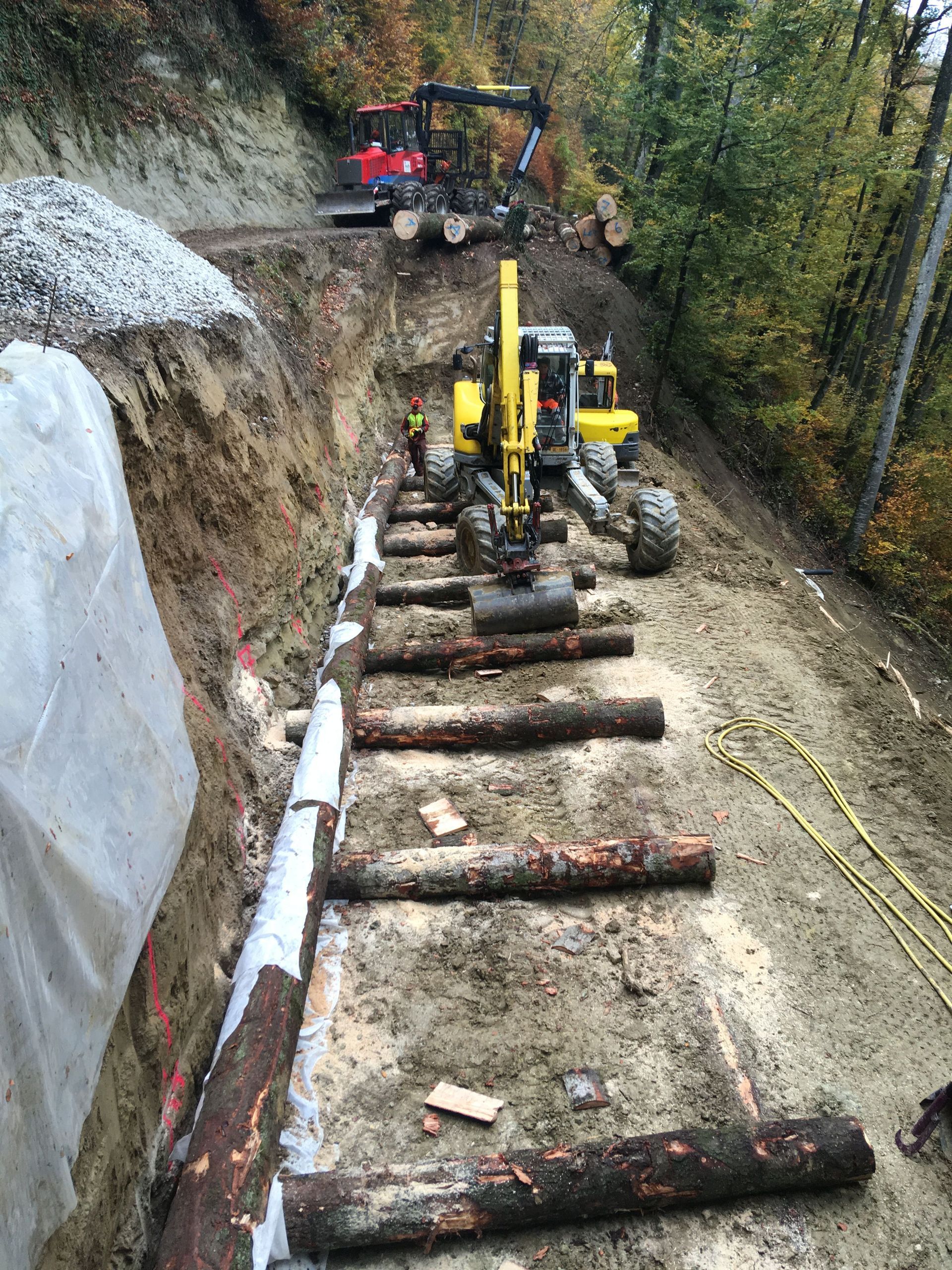 Ingenieurbiologische Bauweisen - Aeschlimann Umwelttechnik AG in Busswil BE