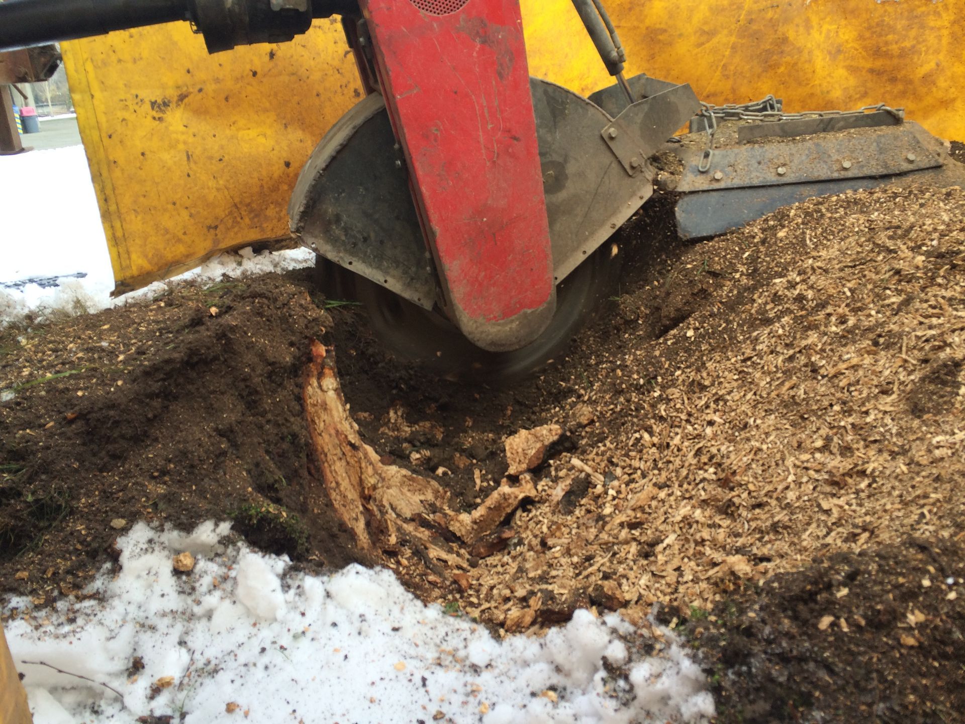 Wurzelstockfrsen SF 900 5 - Aeschlimann Umwelttechnik AG in Busswil BE