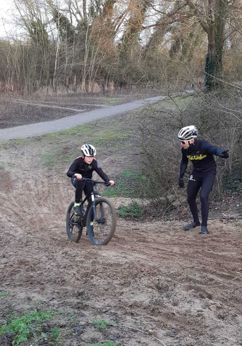 Mountainbiken op natuurterrein
