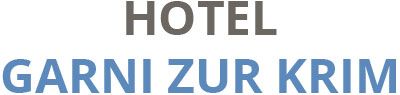 Logo Hotel Garni zur Krim