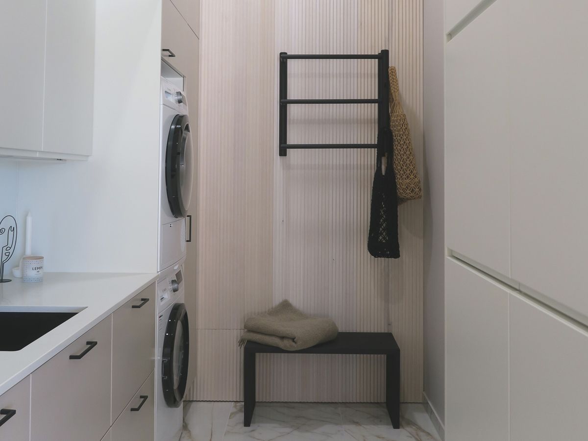 Kodinhoitohuoneen sisustus