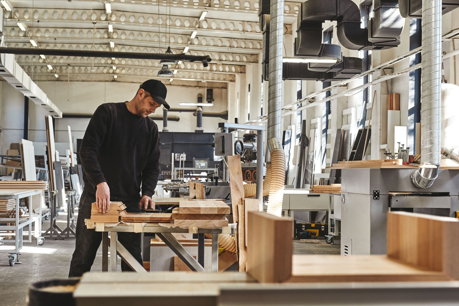 Atelier de menuiserie