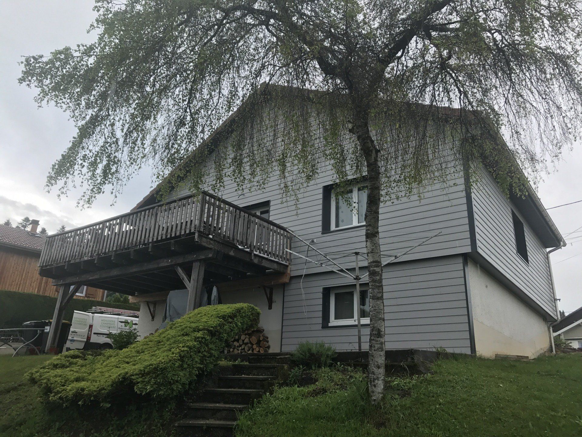 Pose de fermeture extérieure