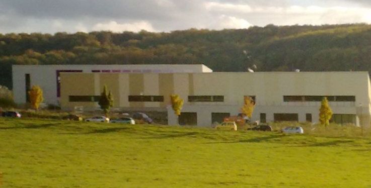 Betriebsgebäude in Großlöbichau