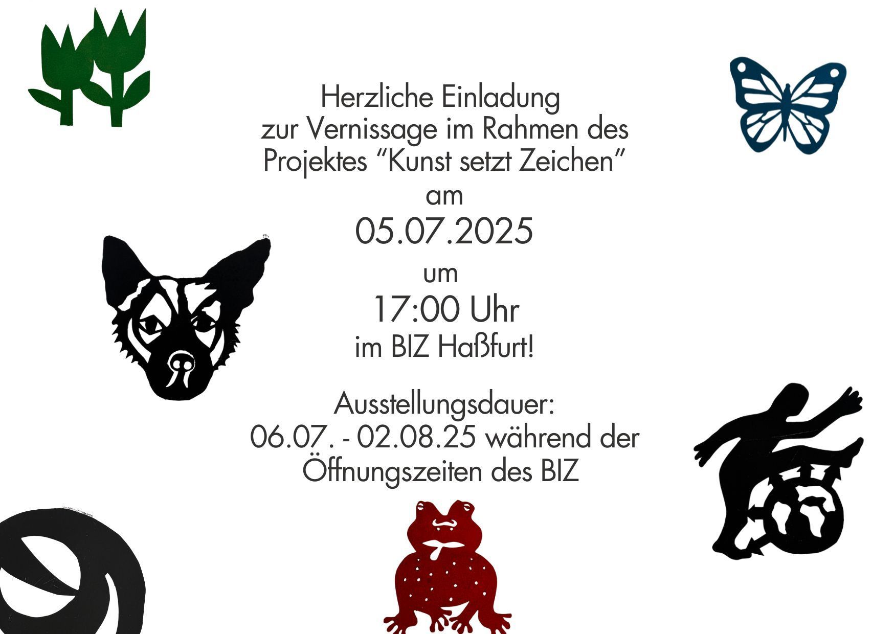 Einladung zur Vernissage 2