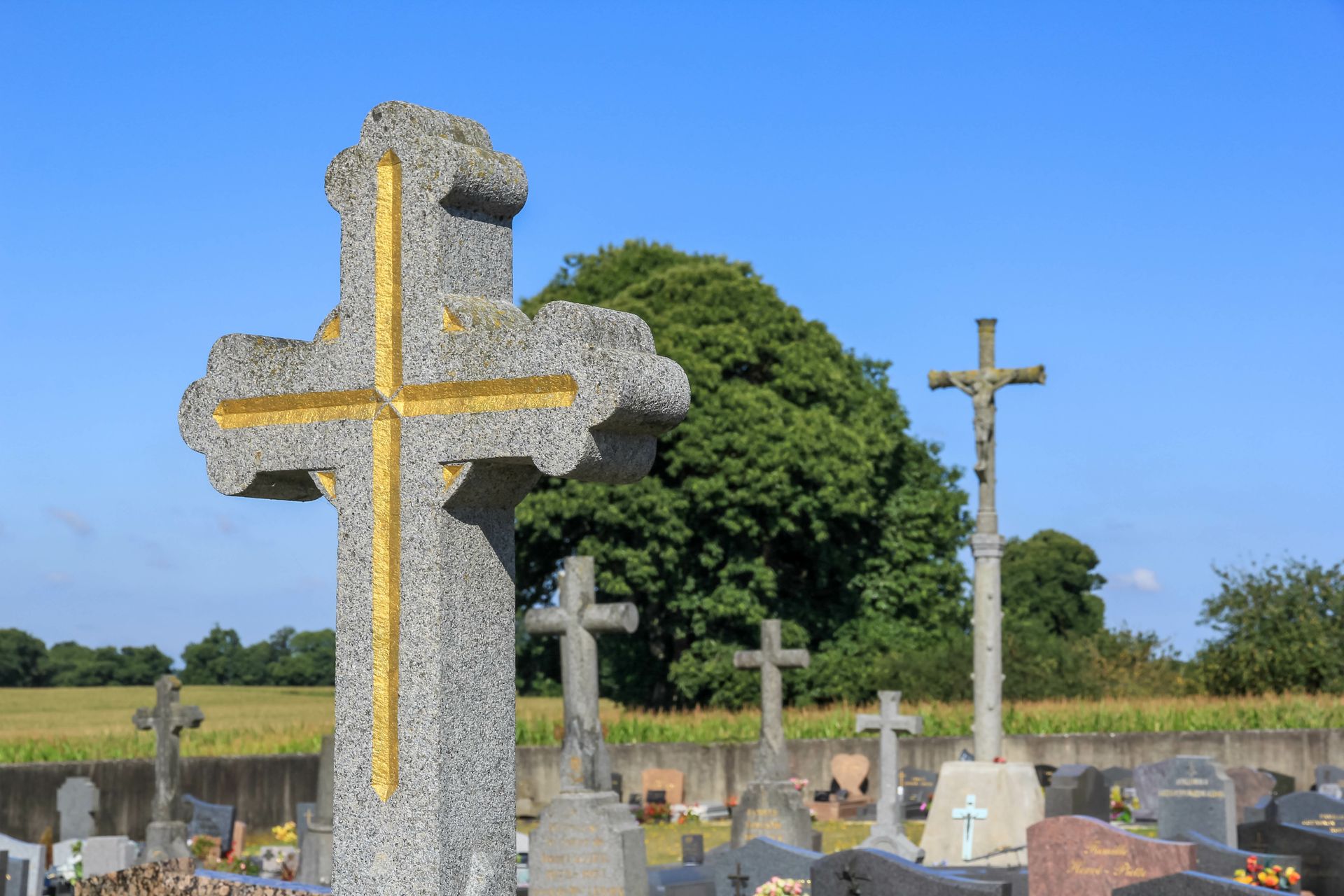 Personnalisation de pierres tombales