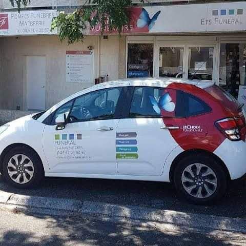 Voiture Pompes Funèbres Funéral Béziers