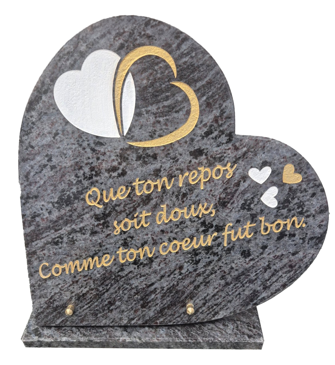 Une plaque funéraire