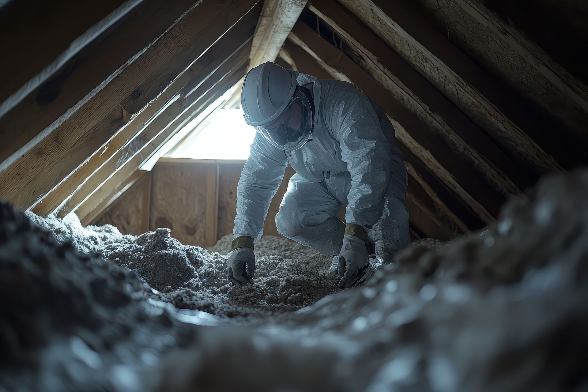 Contrôle de l'état d'un isolant installé par soufflage 