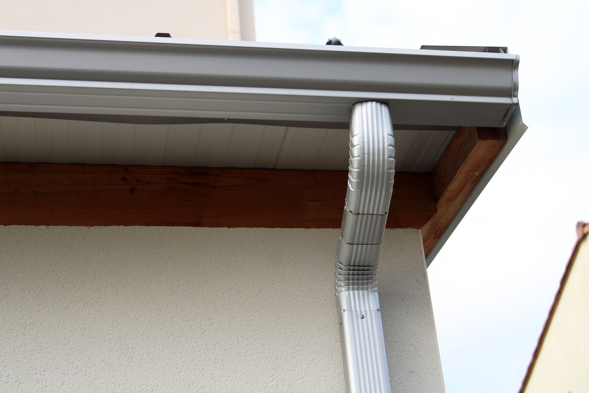 Gouttière en aluminium