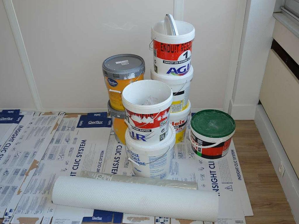 Travaux de peinture