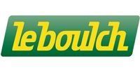 Logo « Leboulch » en lettres jaunes sur fond vert rectangulaire.