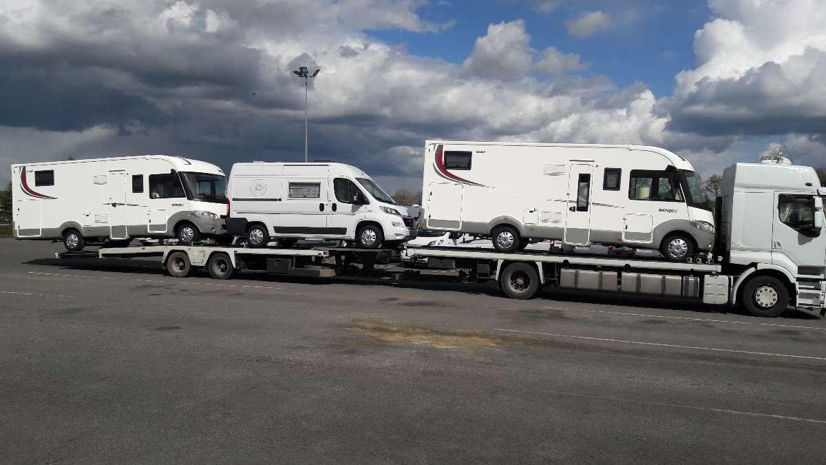 Transport de camping car